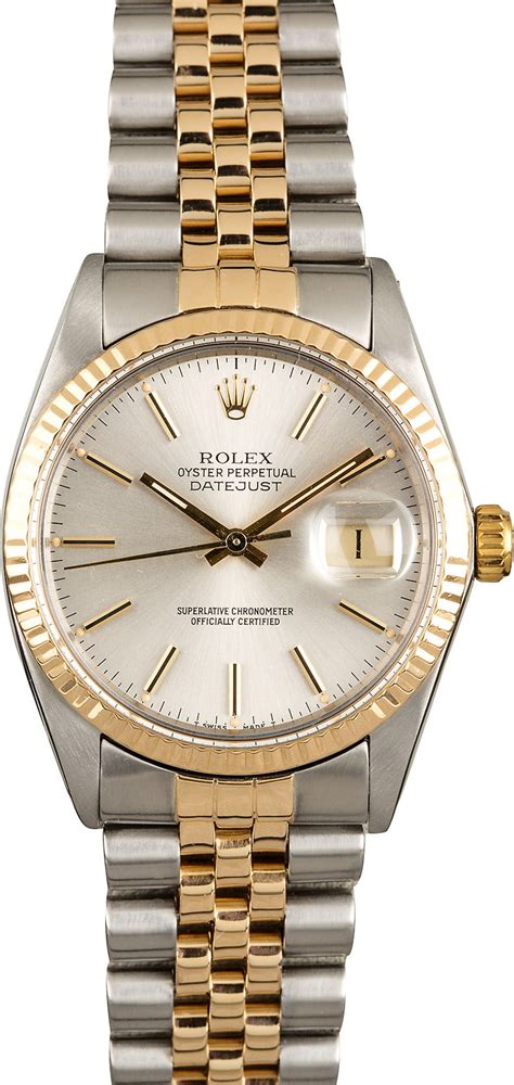 rolex datejust 16013 silver dial|rolex 16013 years made.